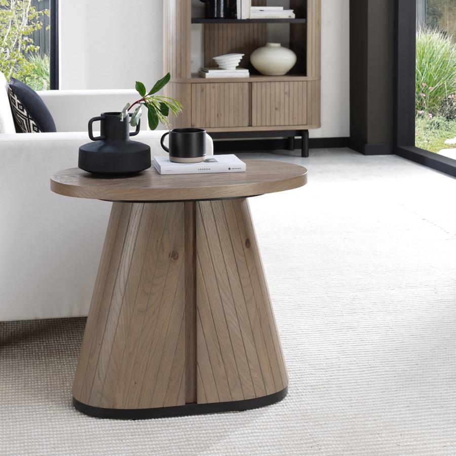 Montreux Grey Oak Lamp Table
